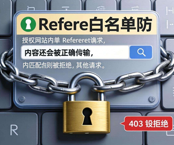 CDN防盗链Referer白名单严格匹配：保障内容安全的有效策略
