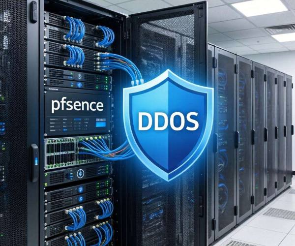 DDoS防护新选择：自建高防开源pfsense服务器攻略