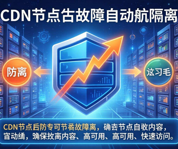 域名移动屏蔽后如何做CDN节点故障自动隔离