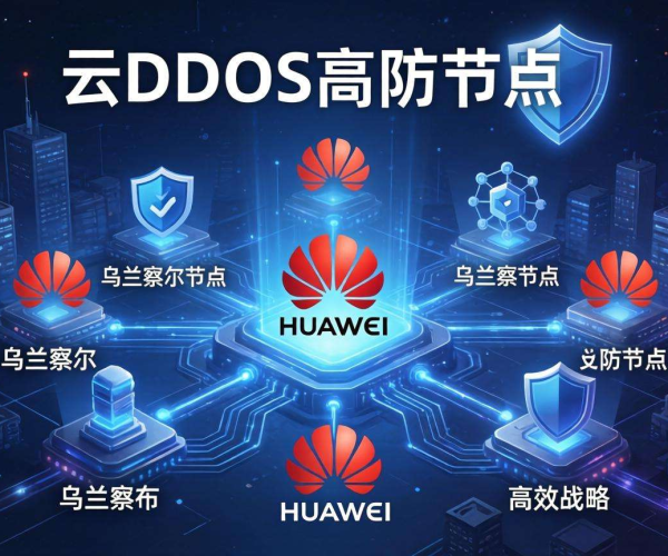 华为云DDoS高防节点落子乌兰察布，筑牢网络安全防线