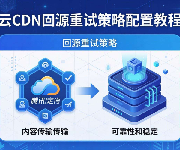 腾讯云CDN重试配置教程：CDN回源重试策略该怎么配