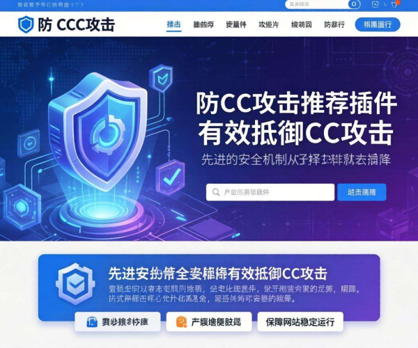 网站防CC攻击必备！这些推荐插件为你的网站安全保驾护航