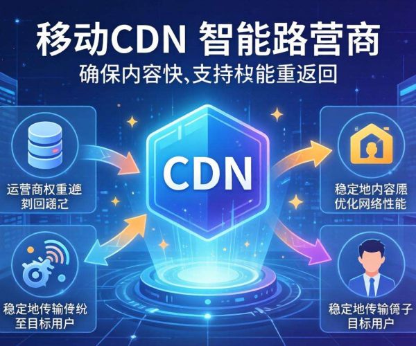 移动屏蔽CDN的智能路由能否按运营商权重返回