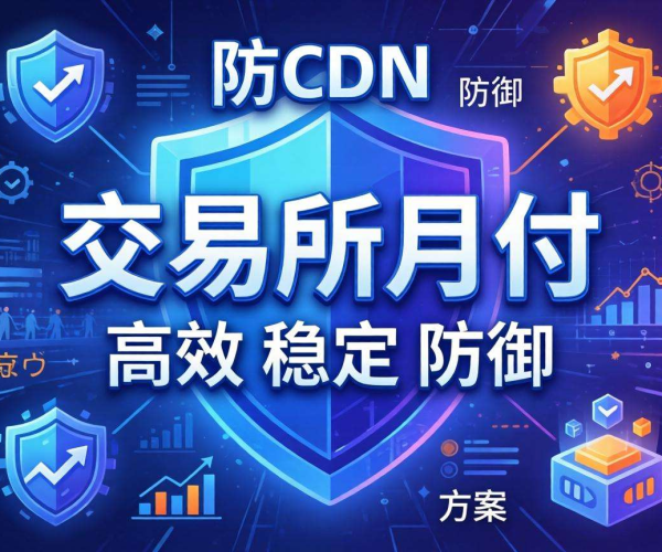 数字交易所月付高防CDN价格揭秘：性价比之选在这里