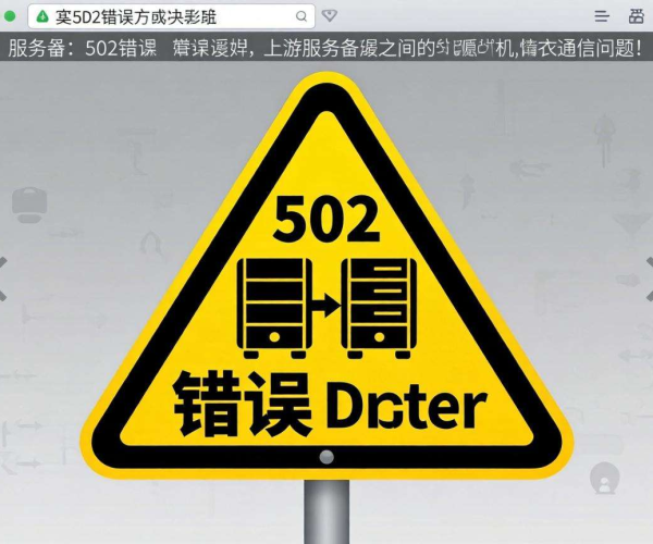 CDN 502错误频发？解析成因与有效解决策略
