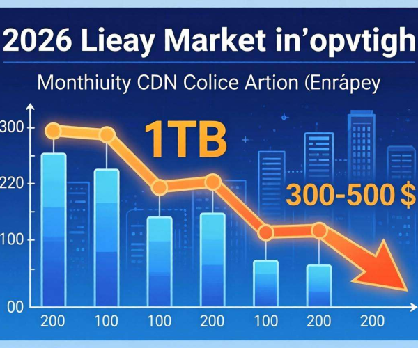2026年市场调研：月流量1TB CDN合理价位区间几何？