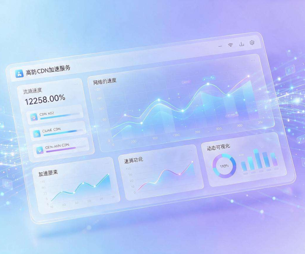 高防CDN加速APP资源 兼顾极速加载与安全防护