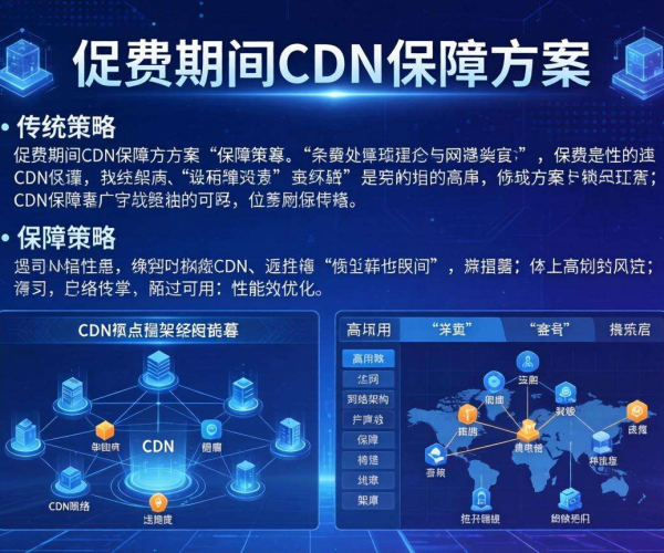CDN在大促中的保障方案模板Word：为促销活动保驾护航