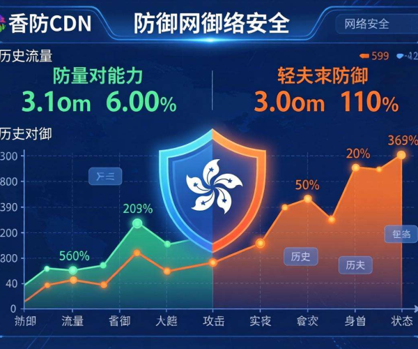 香港高防CDN防御报表能否支持对历史数据进行对比