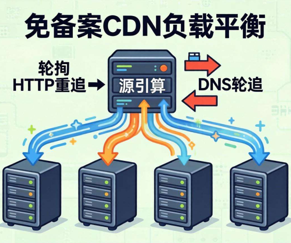 免备案CDN的源站负载均衡算法全解析