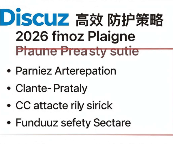 论坛CC攻击防护策略建议收藏贴，Discuz插件2026推荐安装