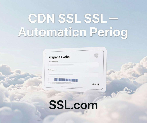 CDN SSL证书自动续期，能用SSL.com免费证书吗？