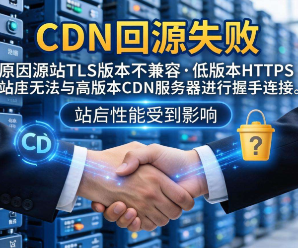 CDN回源失败：源站TLS版本不兼容问题剖析