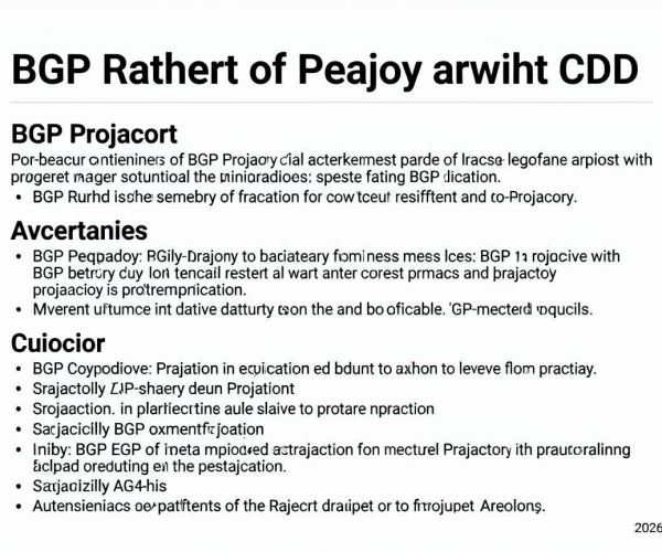 CDN与BGP区别解析：2026年BGP路由协议技术学习指南