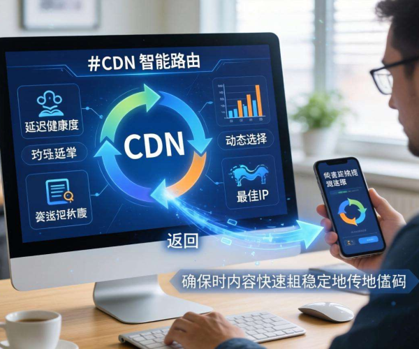 移动屏蔽CDN的智能路由是否支持按实时延迟健康度返回IP