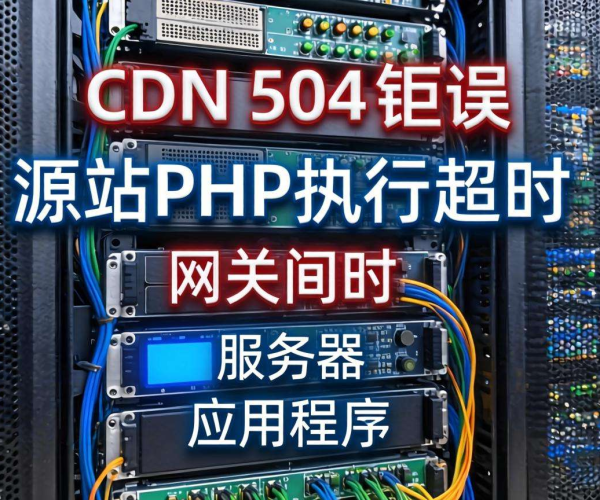 CDN 504错误是否源于源站PHP执行超时？