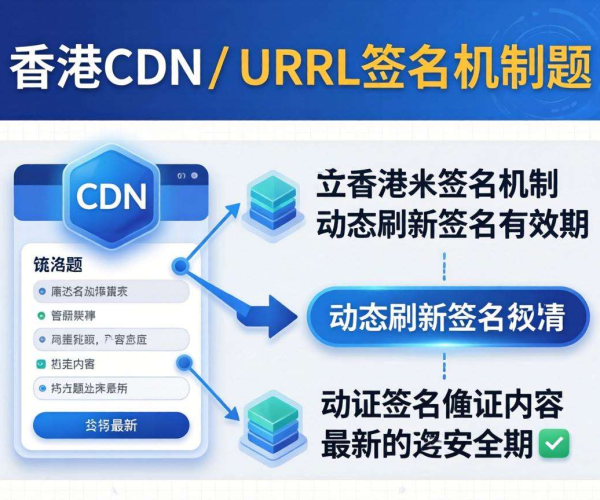 香港CDN的URL签名：是否支持签名有效期动态刷新？