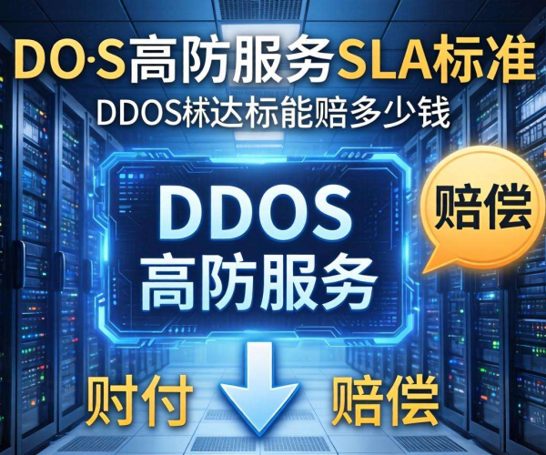 DDoS高防服务SLA标准不达标，究竟能获得多少赔偿？