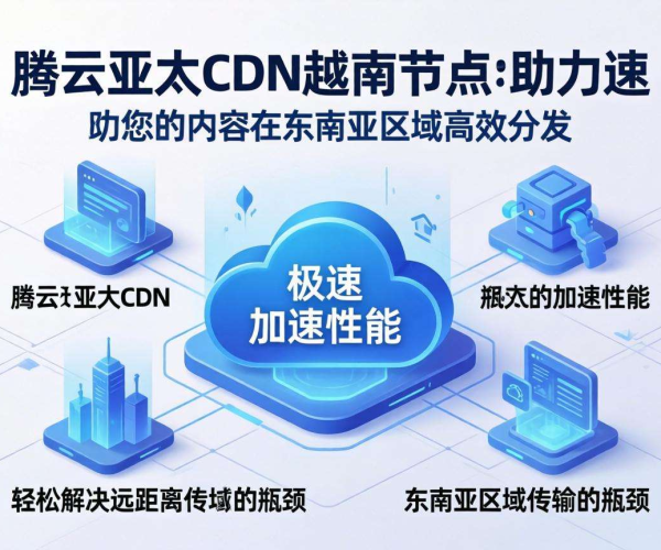 腾讯云亚太CDN越南节点：高效加速，助力业务在越南市场畅行