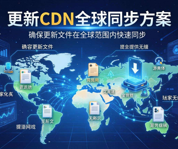 游戏更新CDN全球同步方案：高效、稳定保障游戏内容快速分发