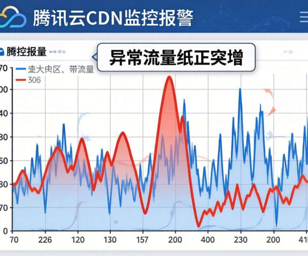 腾讯云CDN监控告警2026：CDN带宽突增原因排查步骤教程