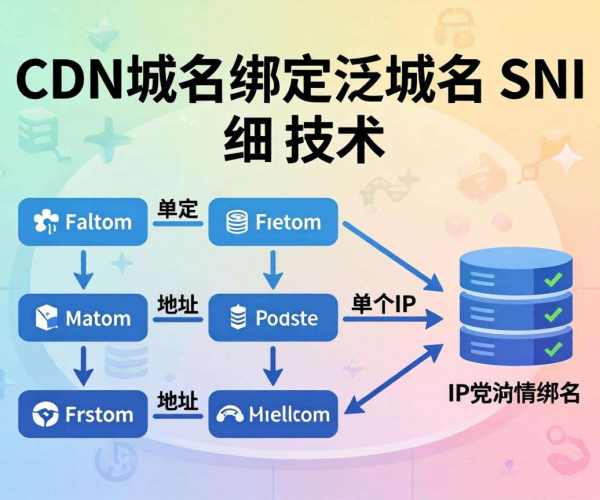 CDN域名绑定泛域名SNI：提升性能与安全的有效策略