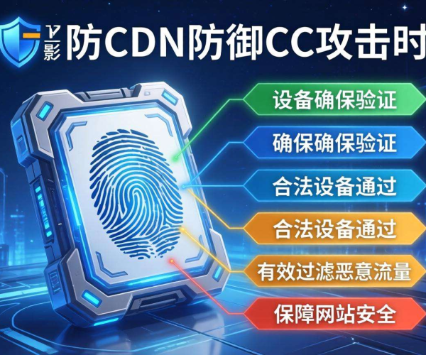 高防CDN防御CC攻击时是否支持设备指纹验证