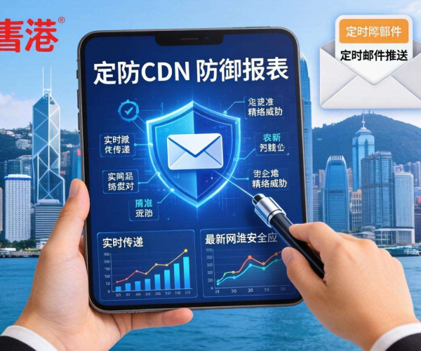 香港高防CDN防御报表：是否支持定时邮件推送？
