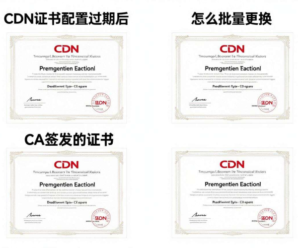 CDN证书配置过期，如何批量更换不同CA签发的证书