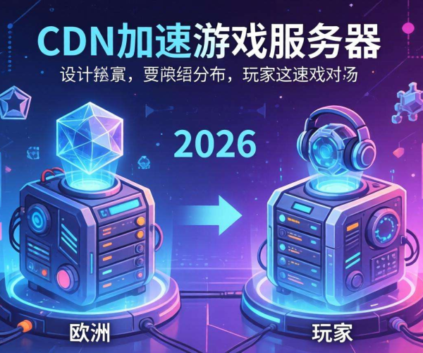 2026欧美CDN加速游戏服务器大对比：谁能称霸游戏加速领域？
