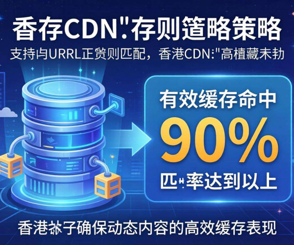 香港CDN缓存策略：是否支持按URL正则匹配？