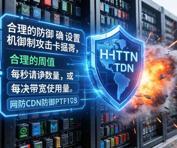 高防CDN防御HTTP Flood时如何精准设置阈值