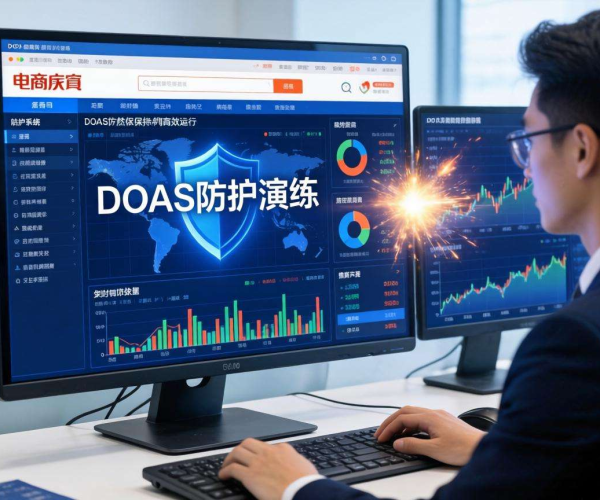 电商大促临近：开展DDoS防护演练筑牢业务安全防线