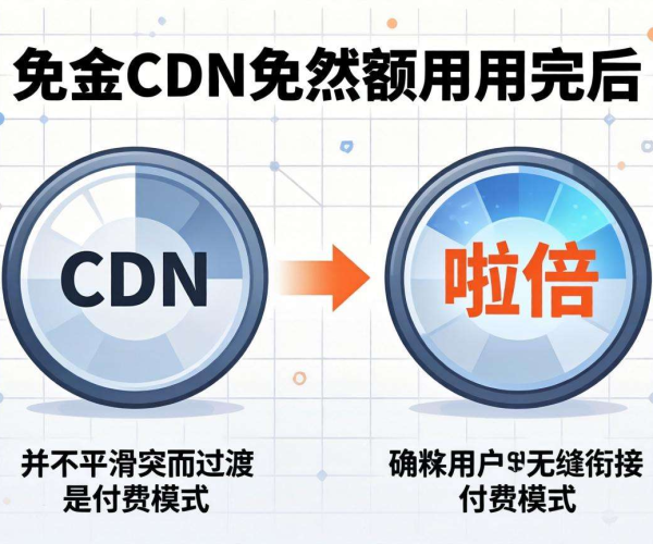 CDN免费额度用完后价格真会突然翻倍？实测结果大揭秘