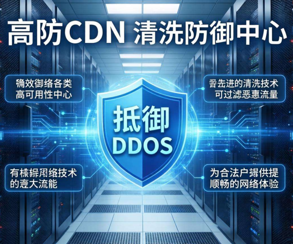 香港高防CDN防御能力与清洗中心并发能力深度剖析