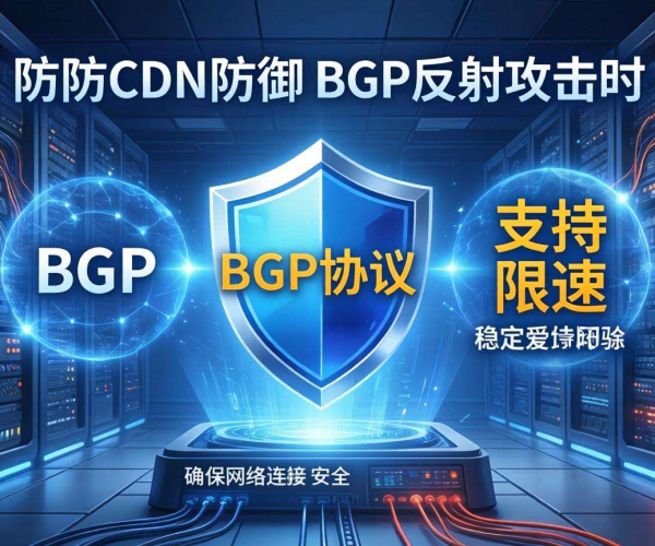高防CDN防御BGP反射攻击：是否支持BGP协议限速探讨