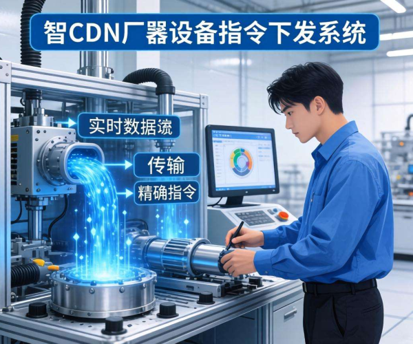 亚太CDN助力智慧工厂实现高效设备指令下发