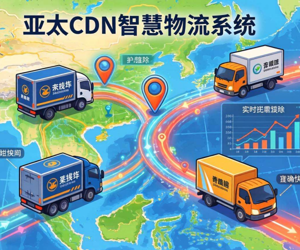 亚太CDN助力智慧物流：实现快递轨迹实时精准查询