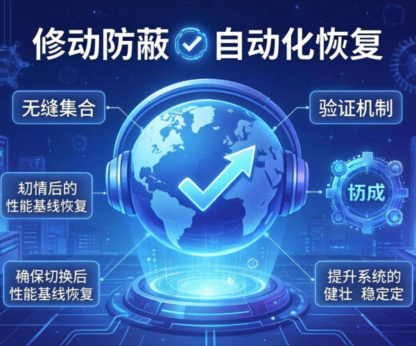 域名移动屏蔽的自动化恢复如何实现切换后性能基线验证