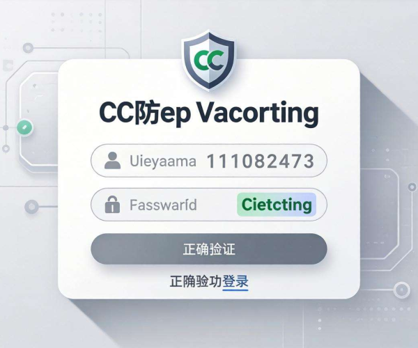 登录接口CC防御：验证码如何成为安全防护关键屏障