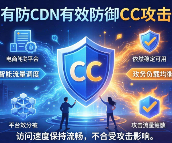 实测电商平台：高防CDN能否有效防御CC攻击？