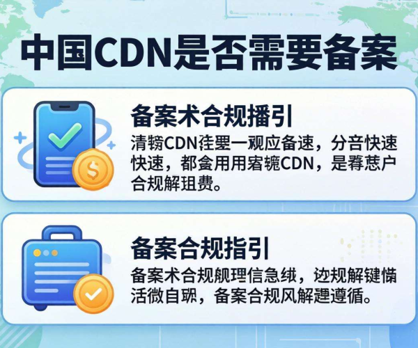 国内CDN是否需要备案及合规指引全解析