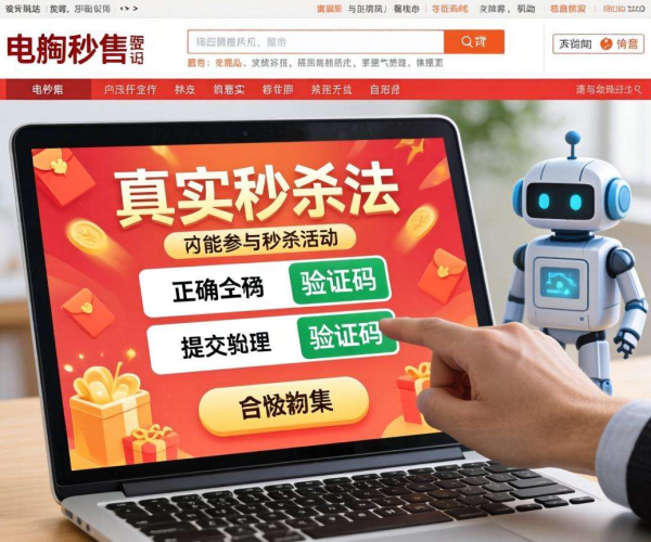 电商网站CC防护：秒杀场景验证码的关键作用与应用策略
