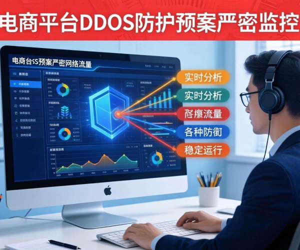 电商平台双11 DDoS防护预案压测：保障购物节安全交易