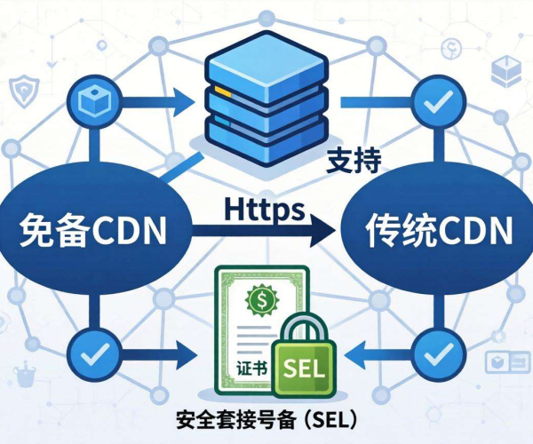 免备案CDN与普通CDN区别：HTTPS支持情况大揭秘