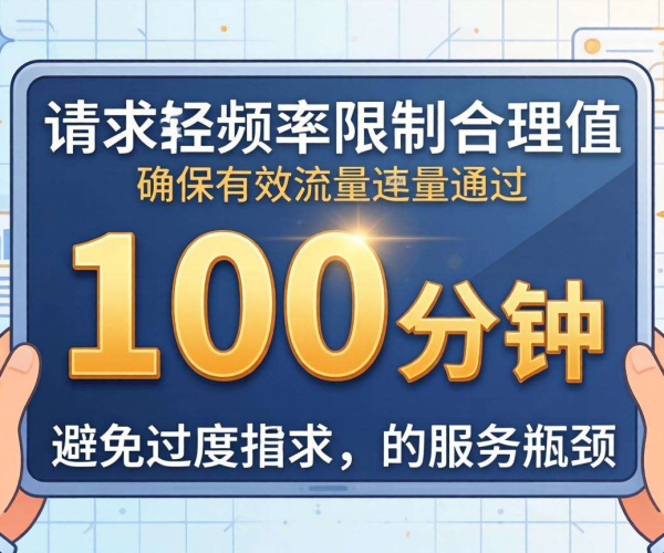单IP请求频率限制合理值究竟多少？解析背后的关键因素