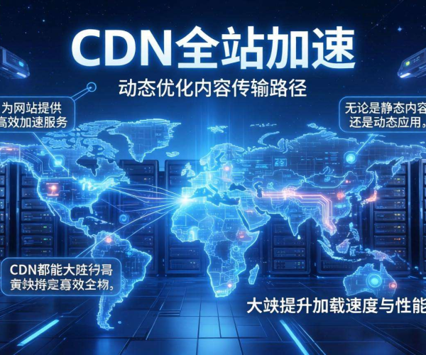 CDN全站加速概念揭秘：动态与静态加速的奥秘