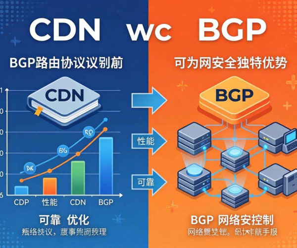 CDN与BGP区别解析：技术视角看BGP路由协议2026