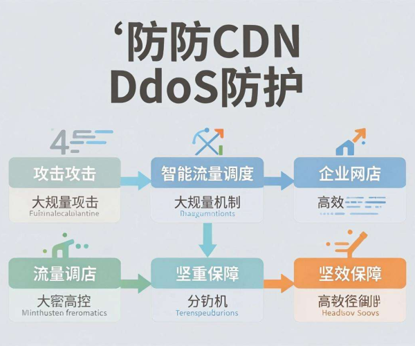 高防CDN如何有效抵御DDoS攻击，保障网络安全稳定