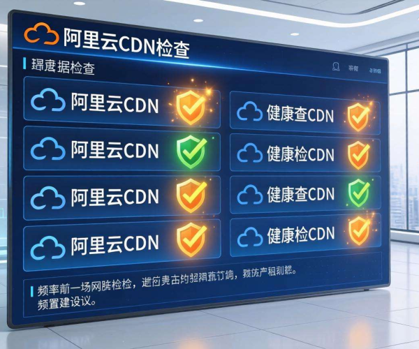 阿里云CDN节点健康检查频率设置建议及最佳实践策略